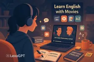 یادگیری زبان انگلیسی با فیلم – تمرین مکالمه، شنیداری و واژگان