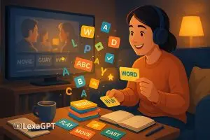 یادگیری و حفظ لغات انگلیسی با فیلم – تکرار و تمرین در بافت داستان